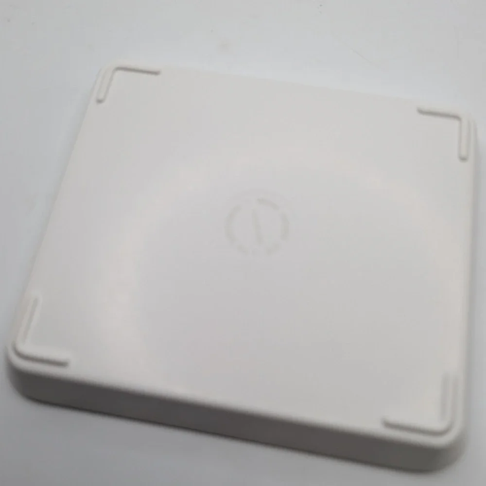Vtg Design Imports Ltd Trinket Tray White Floral Botanical Italy Melamine 80s‎